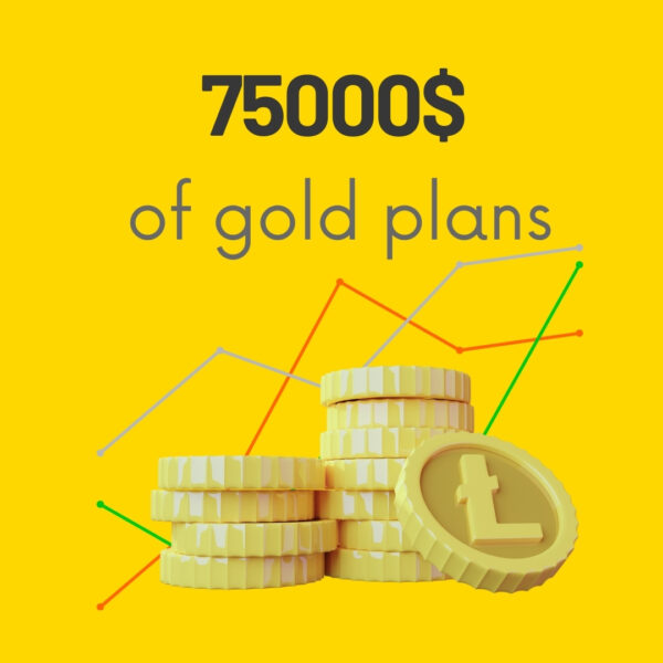 75000$ of gold plans