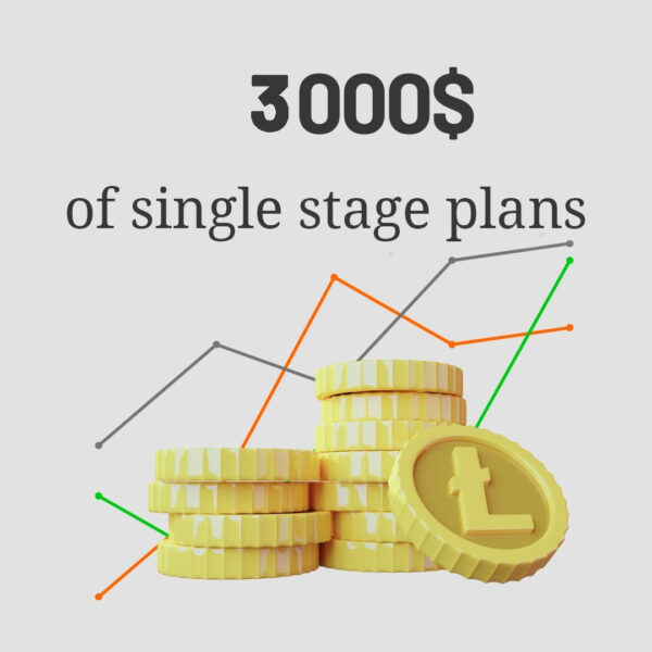 3000$ of single stage plans